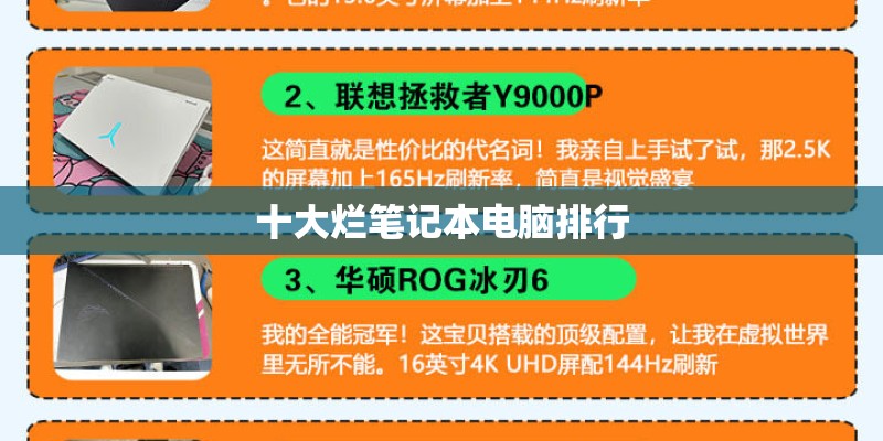 十大烂笔记本电脑排行