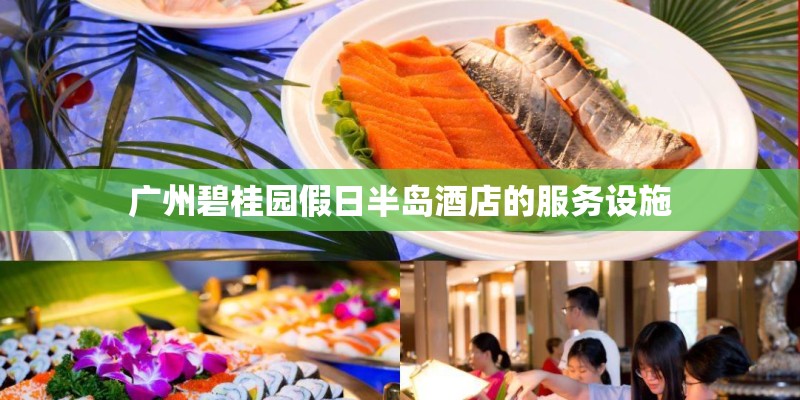 广州碧桂园假日半岛酒店的服务设施