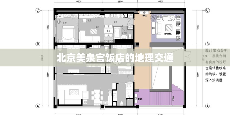北京美泉宫饭店的地理交通