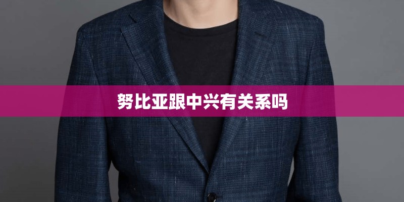 努比亚跟中兴有关系吗