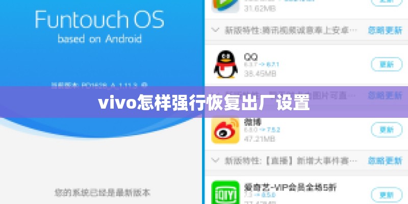 vivo手机自己怎样刷机