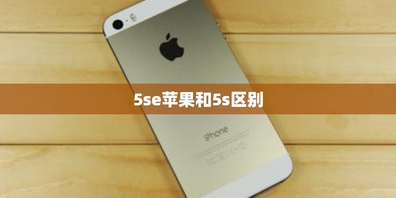 5se苹果和5s区别